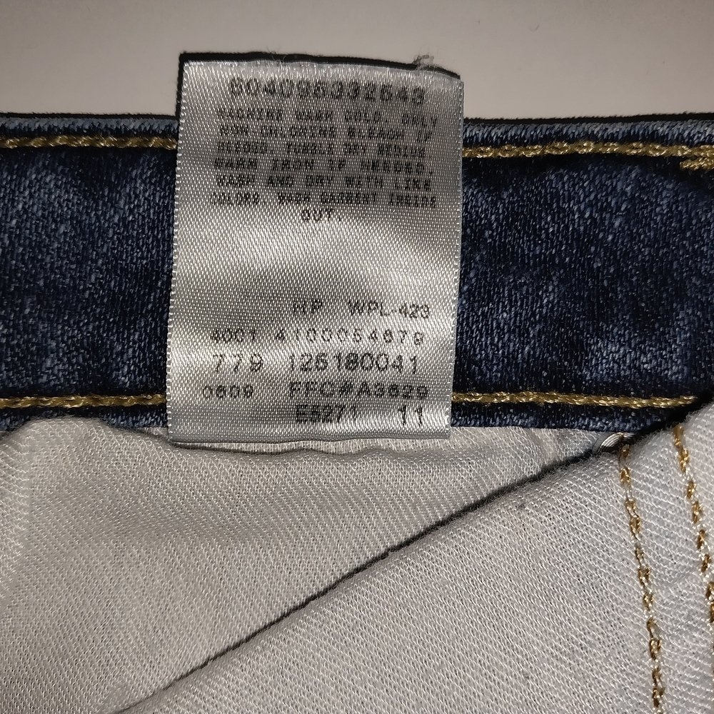 Levis 515 Boot Cut   Western  Straight Leg  Blue Denim Jeans Women's 12 P. - Picture 7 of 11